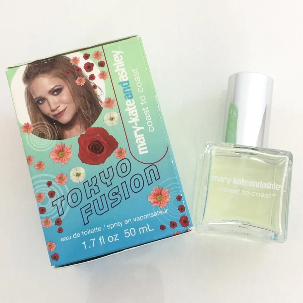 Mary-Kate And Ashley Perfume Coast to Coast Tokyo Fusion NEW Old Dead Stock NWT